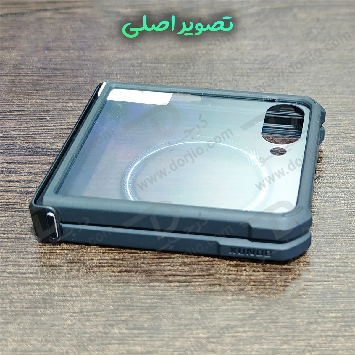 گارد کریستالی مگ سیف Samsung Galaxy Z Flip 7 مارک XUNDD سری Beatle Magnetic