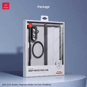 گارد کریستالی مگ سیف Samsung Galaxy Z Fold 7 مارک XUNDD سری Beatle Magnetic