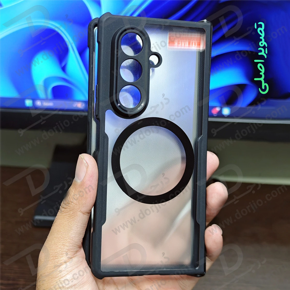 گارد کریستالی مگ سیف Samsung Galaxy Z Fold 7 مارک XUNDD سری Beatle Magnetic