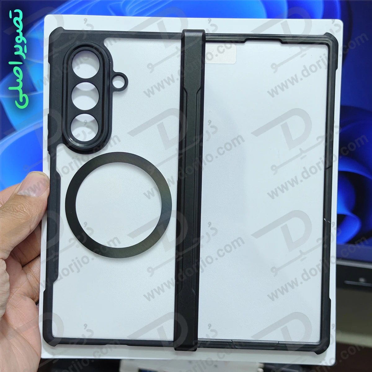 گارد کریستالی مگ سیف Samsung Galaxy Z Fold 7 مارک XUNDD سری Beatle Magnetic