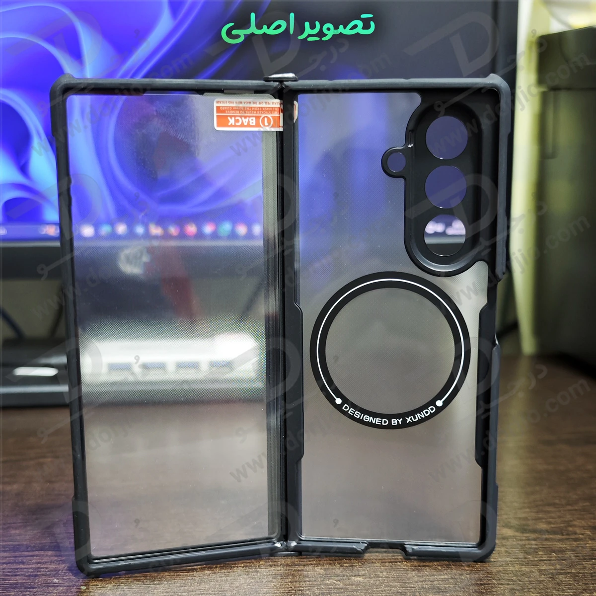 گارد کریستالی مگ سیف Samsung Galaxy Z Fold 7 مارک XUNDD سری Beatle Magnetic