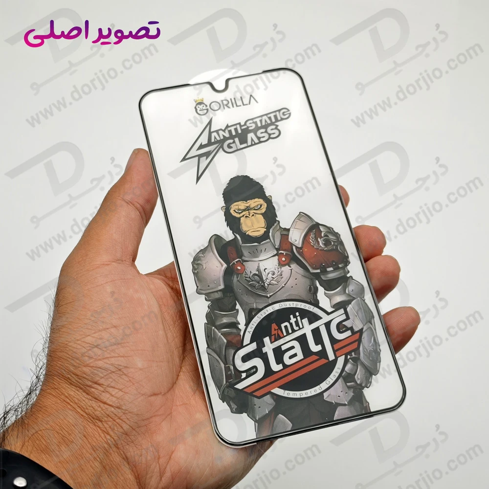 گلس آنتی استاتیک Samsung Galaxy A16 مدل Gorilla گلس آنتی استاتیک Samsung Galaxy A16 مدل Gorilla