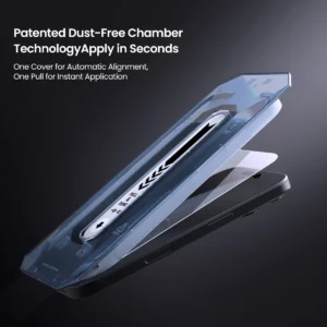 گلس شیشه‌ای با ابزار نصب iPhone 17 Pro مارک نیلکین مدل H+Pro