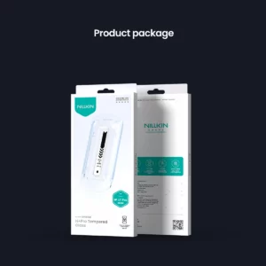 گلس شیشه‌ای با ابزار نصب iPhone 17 مارک نیلکین مدل H+Pro