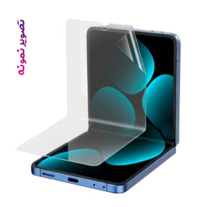 گلس شیشه‌ای و برچسب صفحه نمایش های Samsung Galaxy Z Flip 7 مارک Green Lion