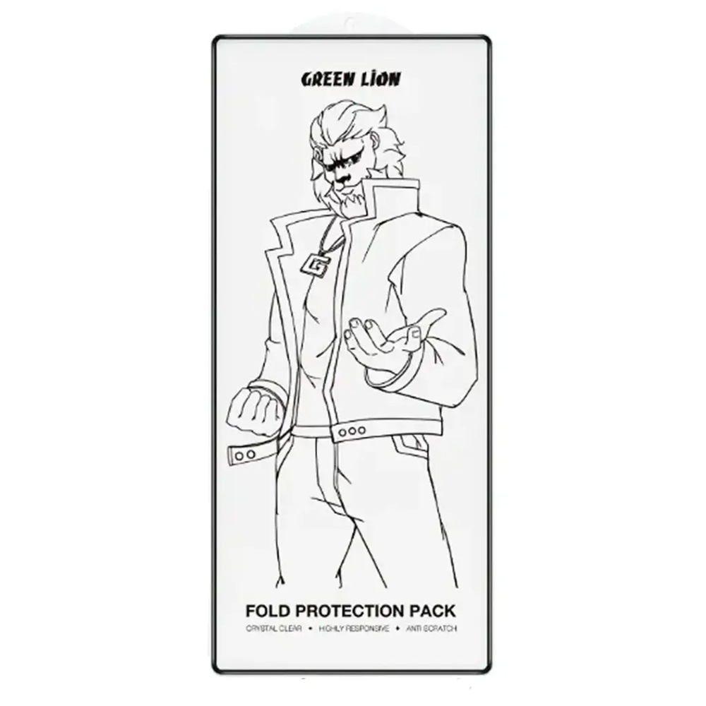 گلس شیشه‌ای و برچسب صفحه نمایش های Samsung Galaxy Z Fold 7 مارک Green Lion