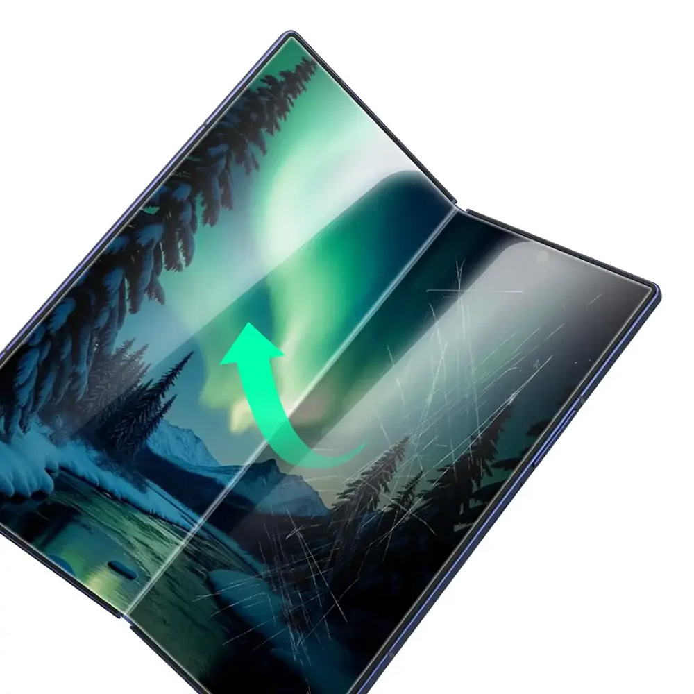 گلس شیشه‌ای و برچسب صفحه نمایش های Samsung Galaxy Z Fold 7 مارک Green Lion