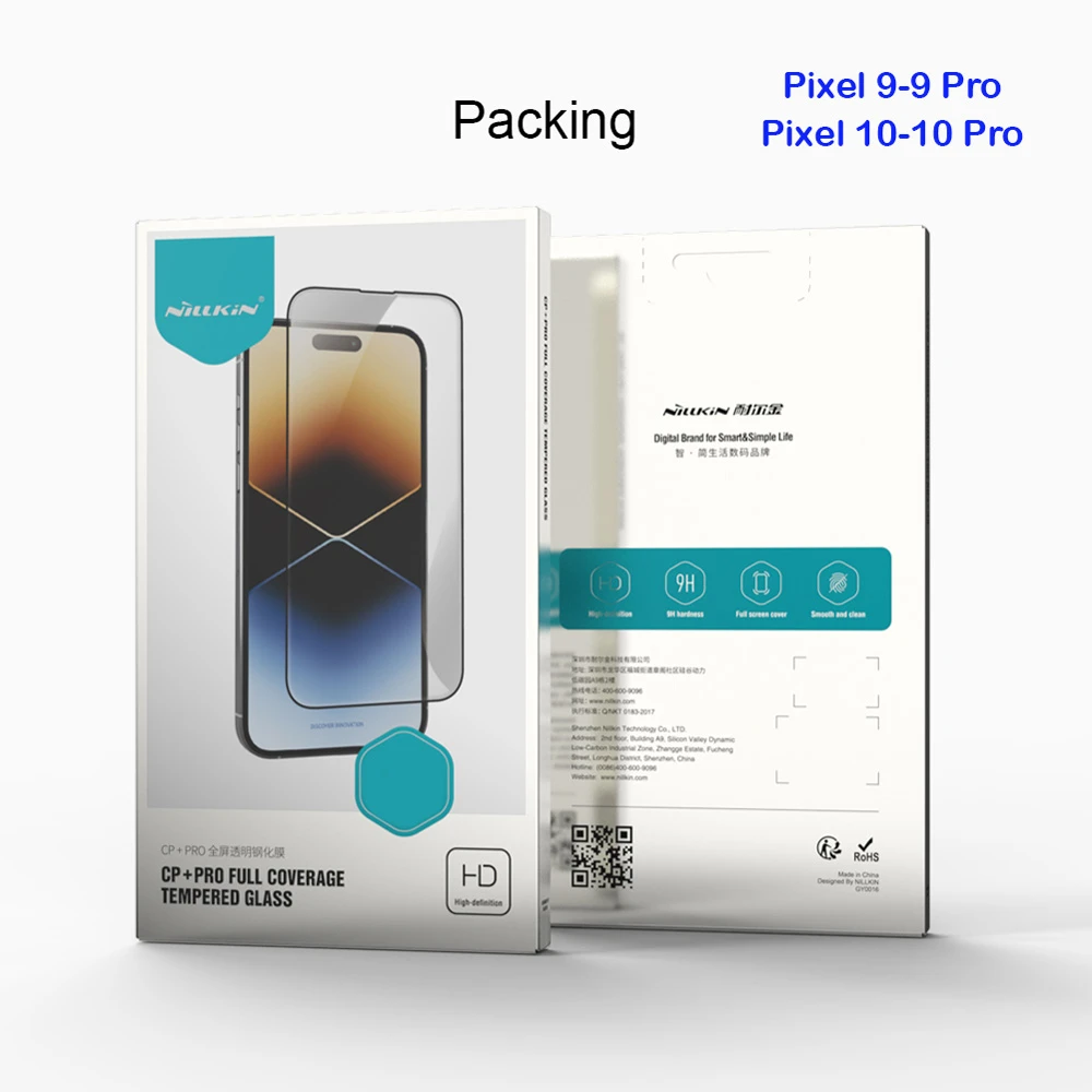 گلس شیشه ای Google Pixel 10 Pro مارک نیلکین مدل CP+PRO