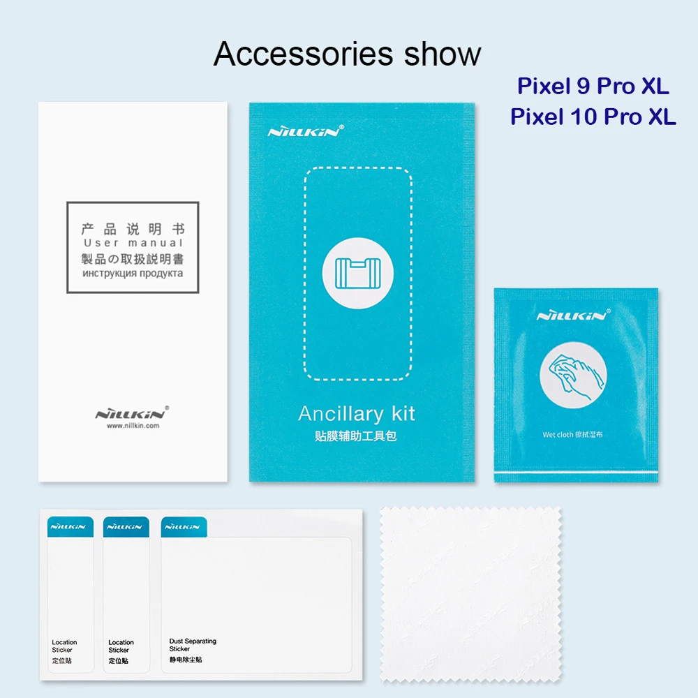 گلس شیشه ای Google Pixel 10 Pro XL مارک نیلکین مدل CP+PRO