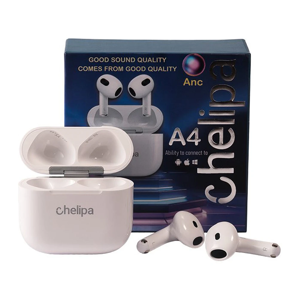 ایرپاد بلوتوثی با قابلیت حذف نویر فعال برند Chelipa مدل A4
