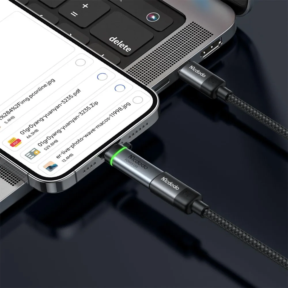 تبدیل Lightning به USB-C با قابلیت قطع کن اتومات برند Mcdodo مدل OT-6010
