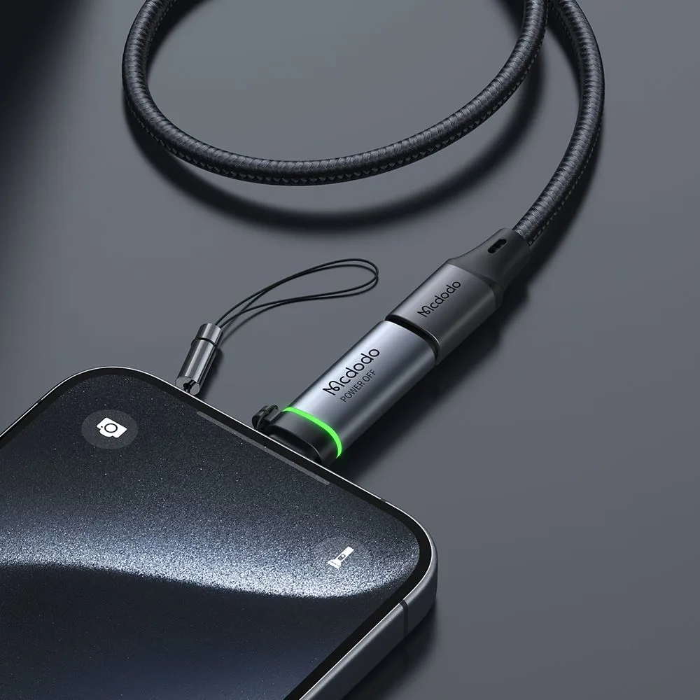 تبدیل Lightning به USB-C با قابلیت قطع کن اتومات برند Mcdodo مدل OT-6010