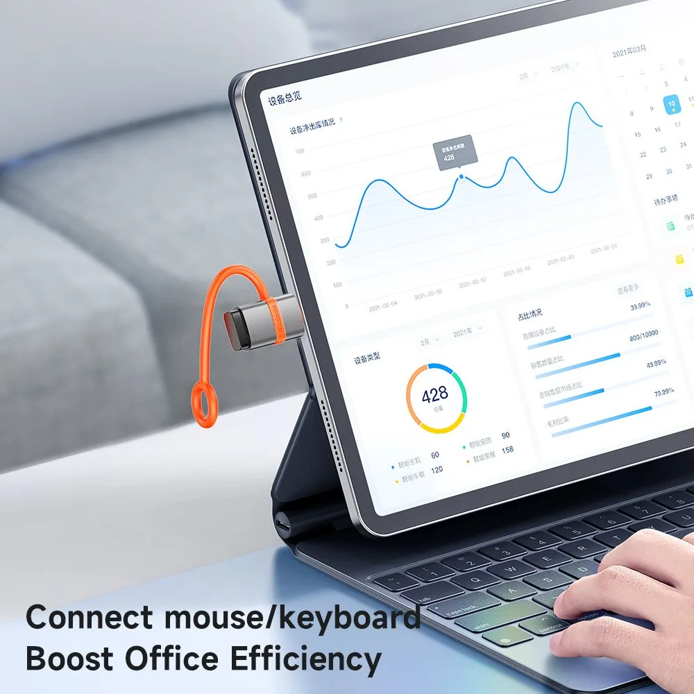 تبدیل OTG پورت USB-A به Lightning برند مک دودو مدل Mcdodo OT-2600