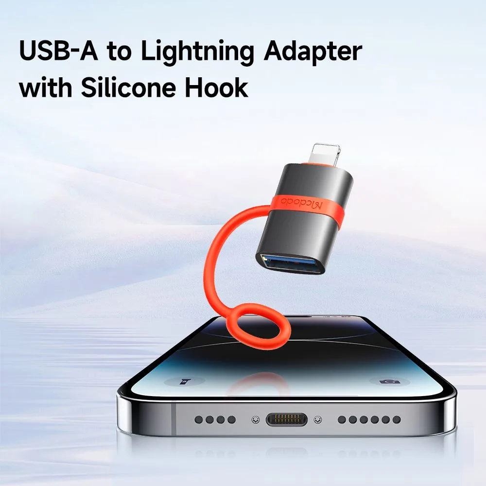 تبدیل OTG پورت USB-A به Lightning برند مک دودو مدل Mcdodo OT-2600