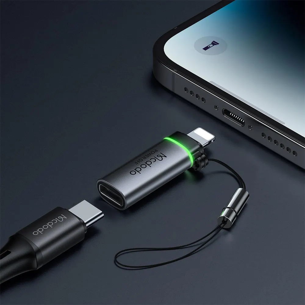 تبدیل USB-C به Lightning با قابلیت قطع کن اتومات برند Mcdodo مدل OT-2590
