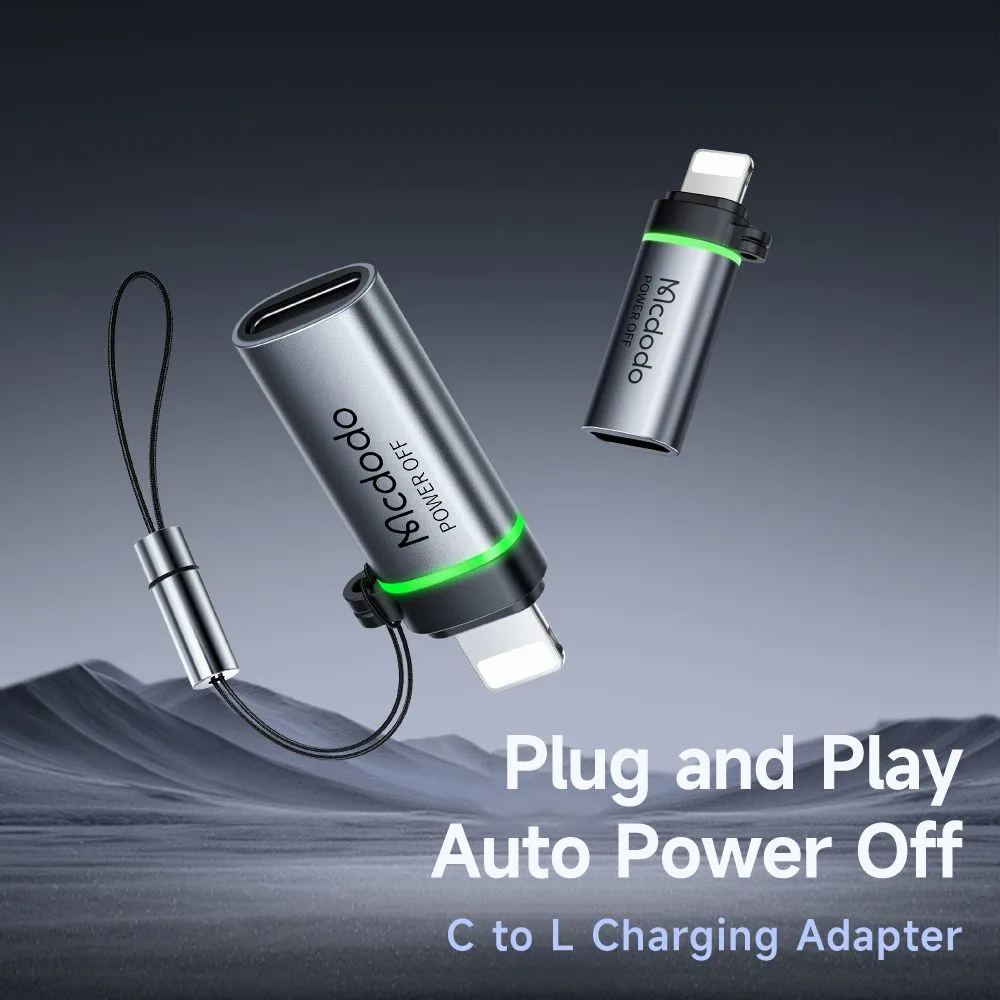 تبدیل USB-C به Lightning با قابلیت قطع کن اتومات برند Mcdodo مدل OT-2590