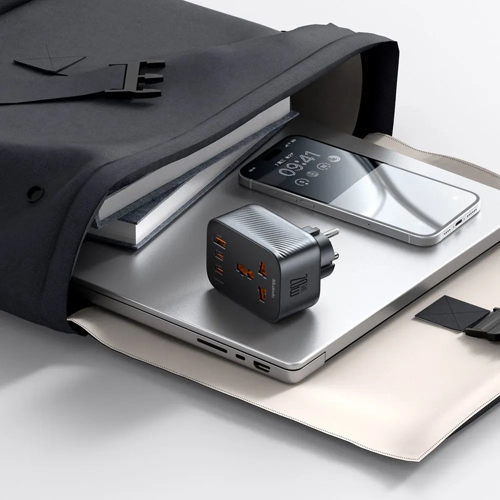 تبدیل برق 3 شاخه به 2 شاخه و شارژر دیواری 20 وات برند مک دودو مدل Mcdodo CP-0750