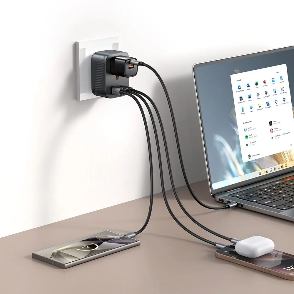 تبدیل برق 3 شاخه به 2 شاخه و شارژر دیواری 20 وات برند مک دودو مدل Mcdodo CP-0750