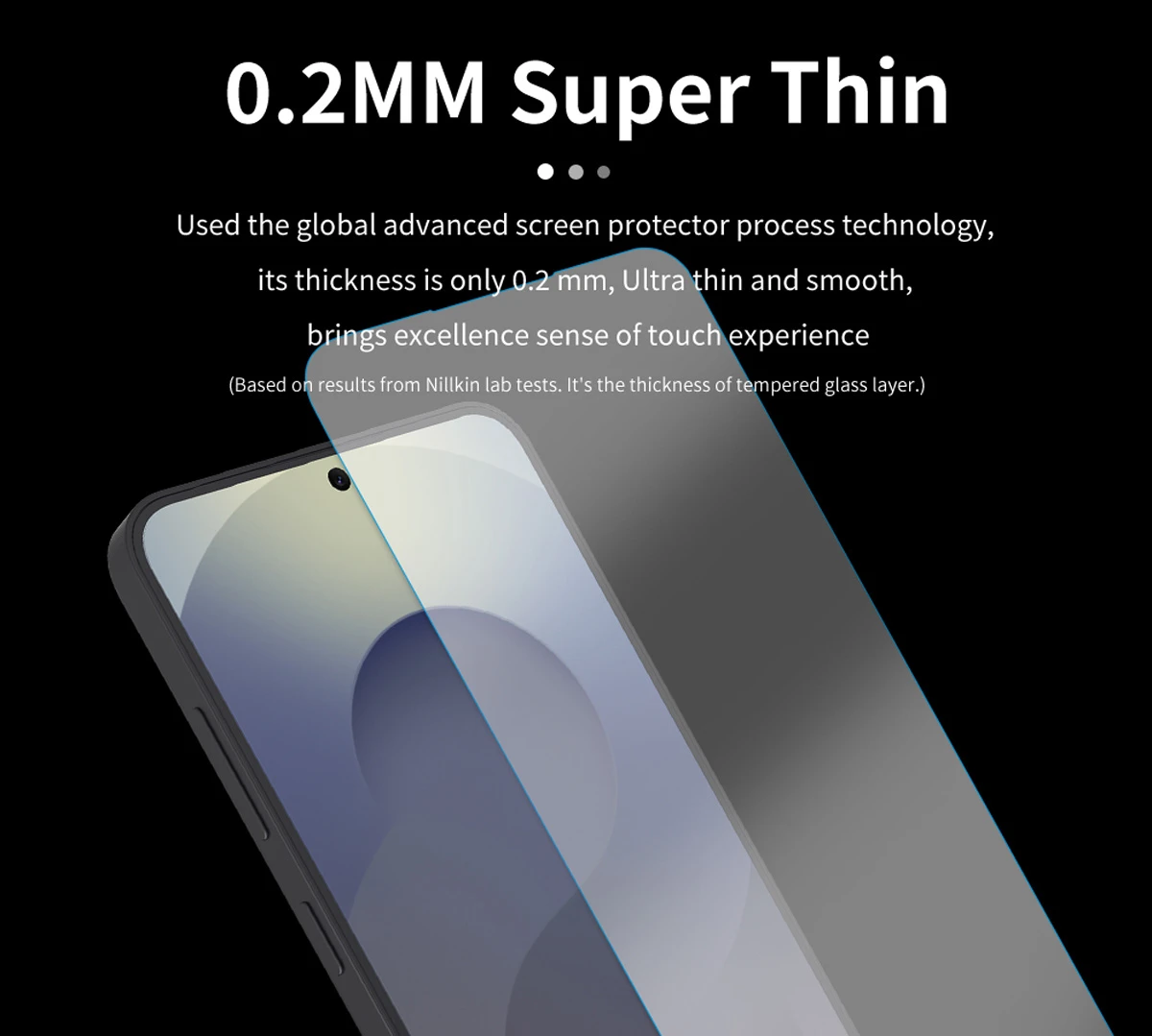 خرید گلس شیشه ای Samsung Galaxy S25 FE مارک نیلکین مدل H+Pro