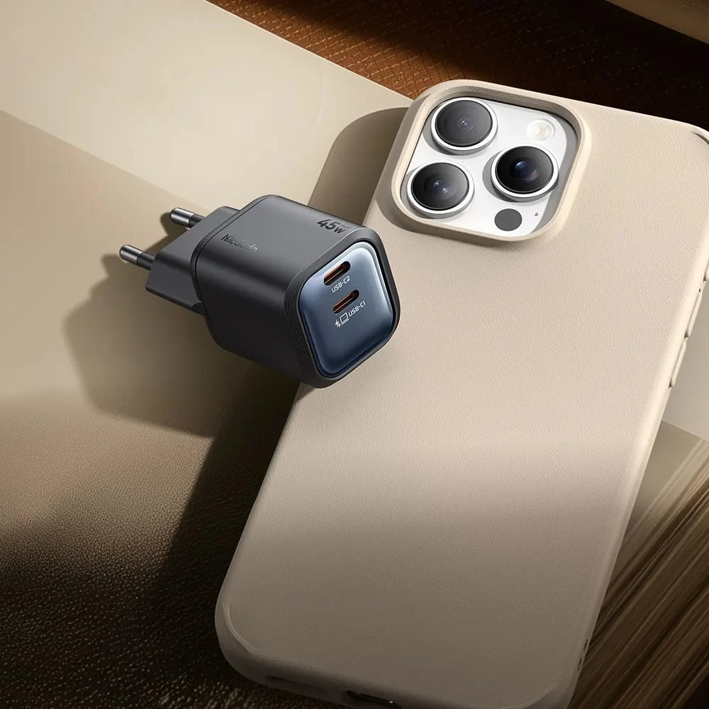 شارژر 45 وات دو پورت برند مک دودو مدل Mcdodo CH-1000