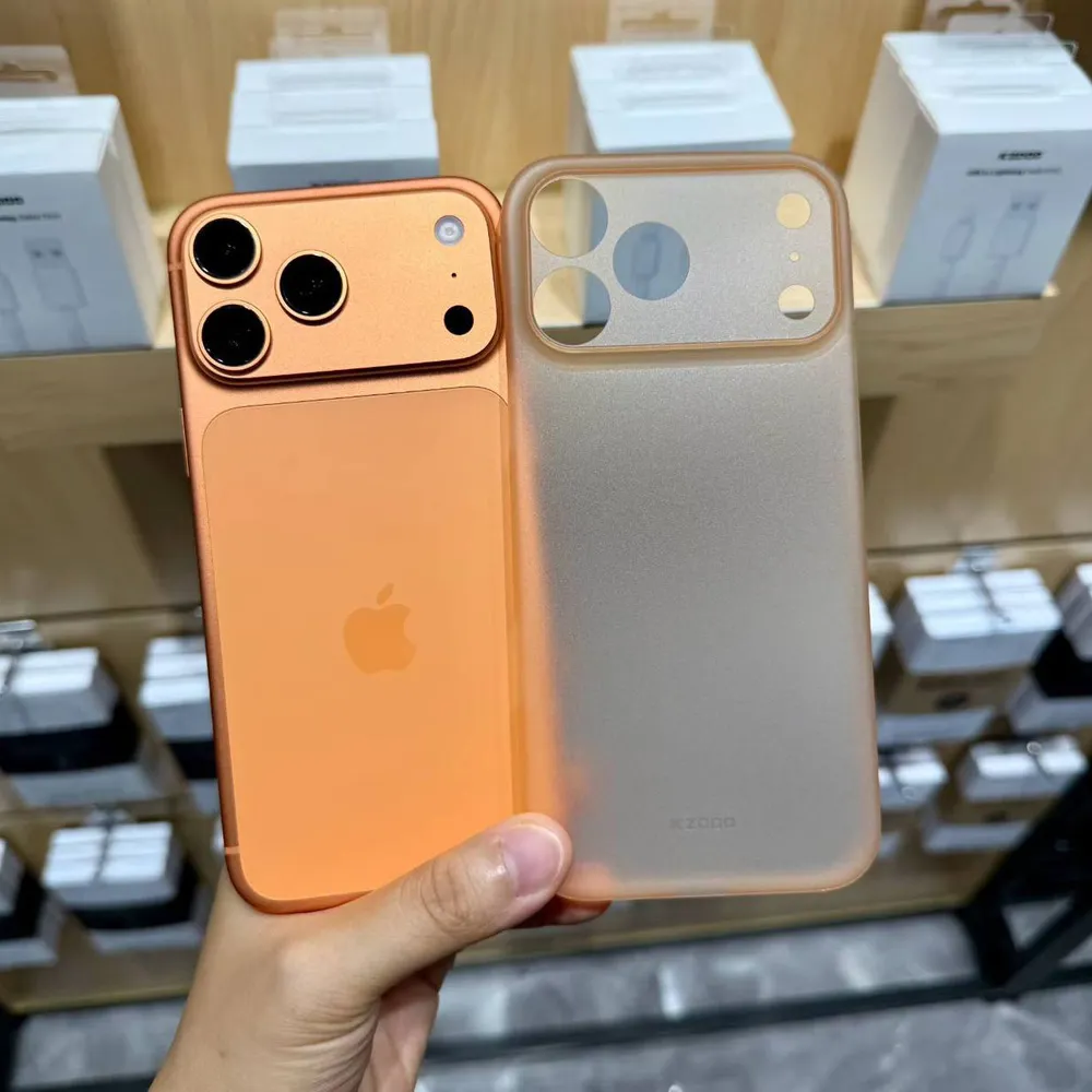 قاب Ultra Slim گوشی iPhone 17 Pro Max مدل Air Skin مارک KZDOO قاب Ultra Slim گوشی iPhone 17 Pro Max مدل Air Skin مارک KZDOO