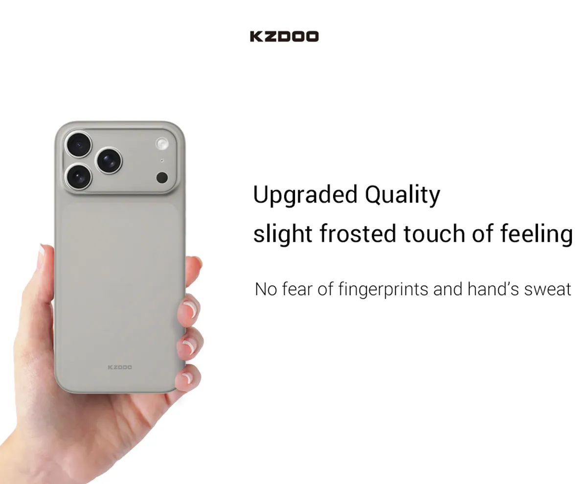 قاب Ultra Slim گوشی iPhone 17 Pro Max مدل Air Skin مارک KZDOO