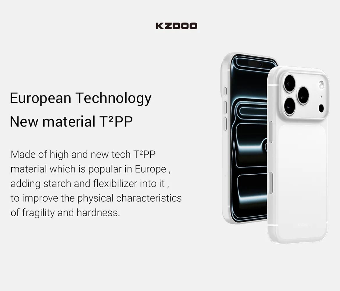 قاب Ultra Slim گوشی iPhone 17 Pro مدل Air Skin مارک KZDOO