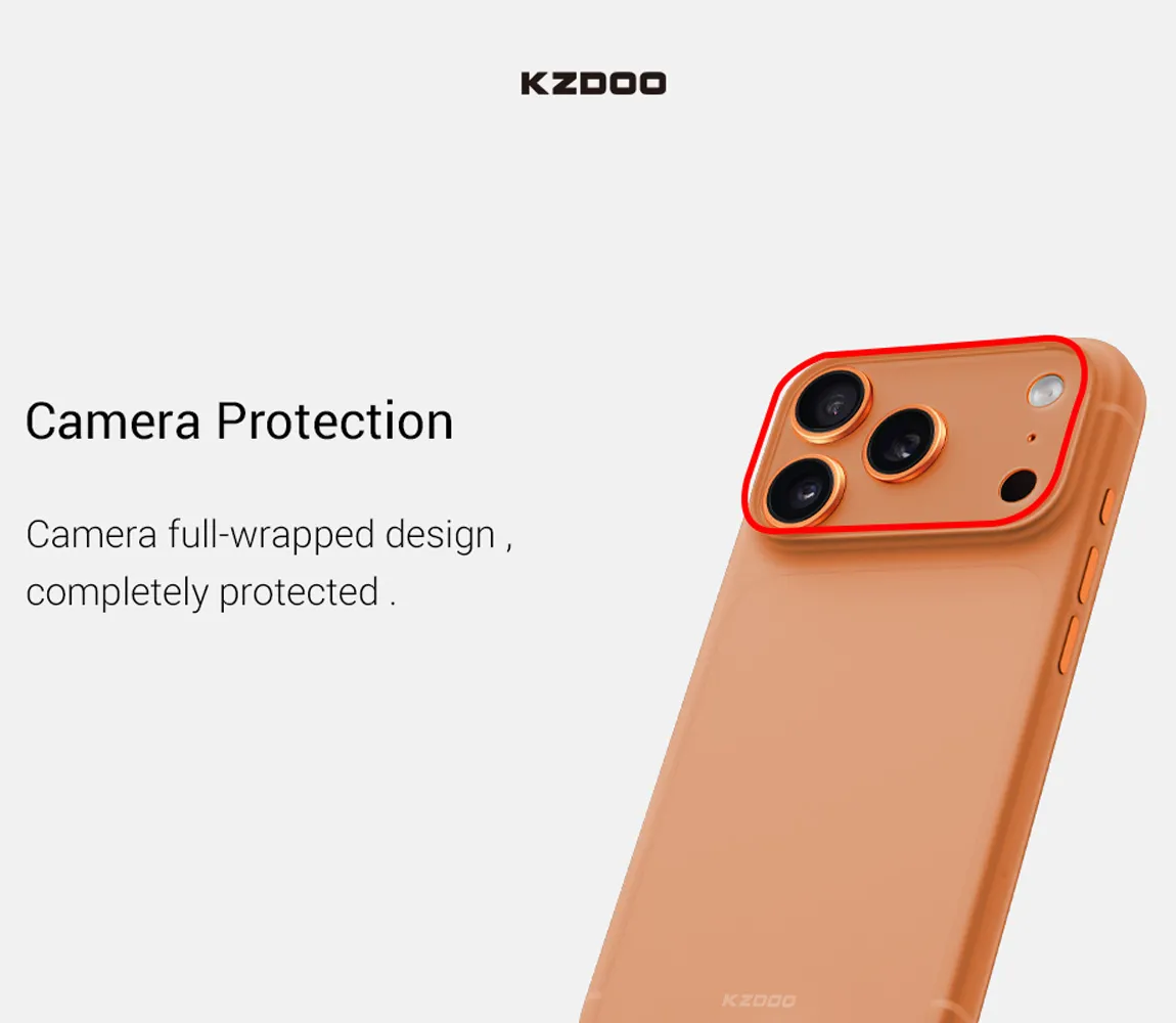 قاب Ultra Slim گوشی iPhone 17 مدل Air Skin مارک KZDOO