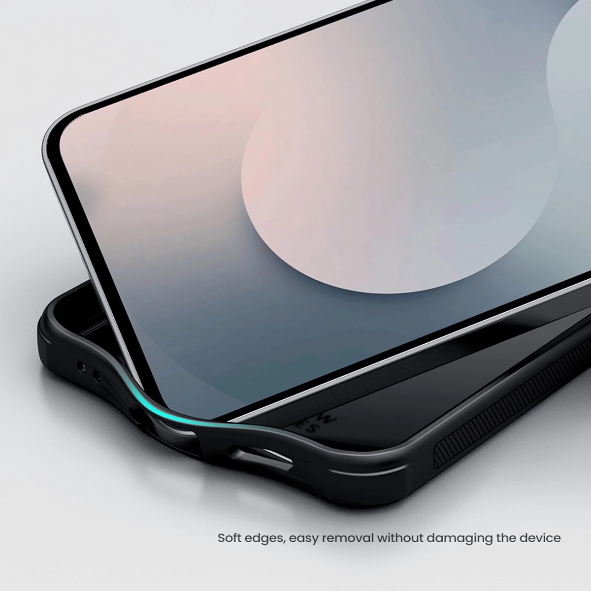 قاب دودی ضدضربه Samsung Galaxy S25 FE مارک نیلکین مدل Super Frosted Shield Pro Clear