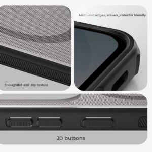 قاب دودی ضدضربه مگ سیف Samsung Galaxy S25 FE مارک نیلکین مدل Super Frosted Shield Pro Clear Magnetic