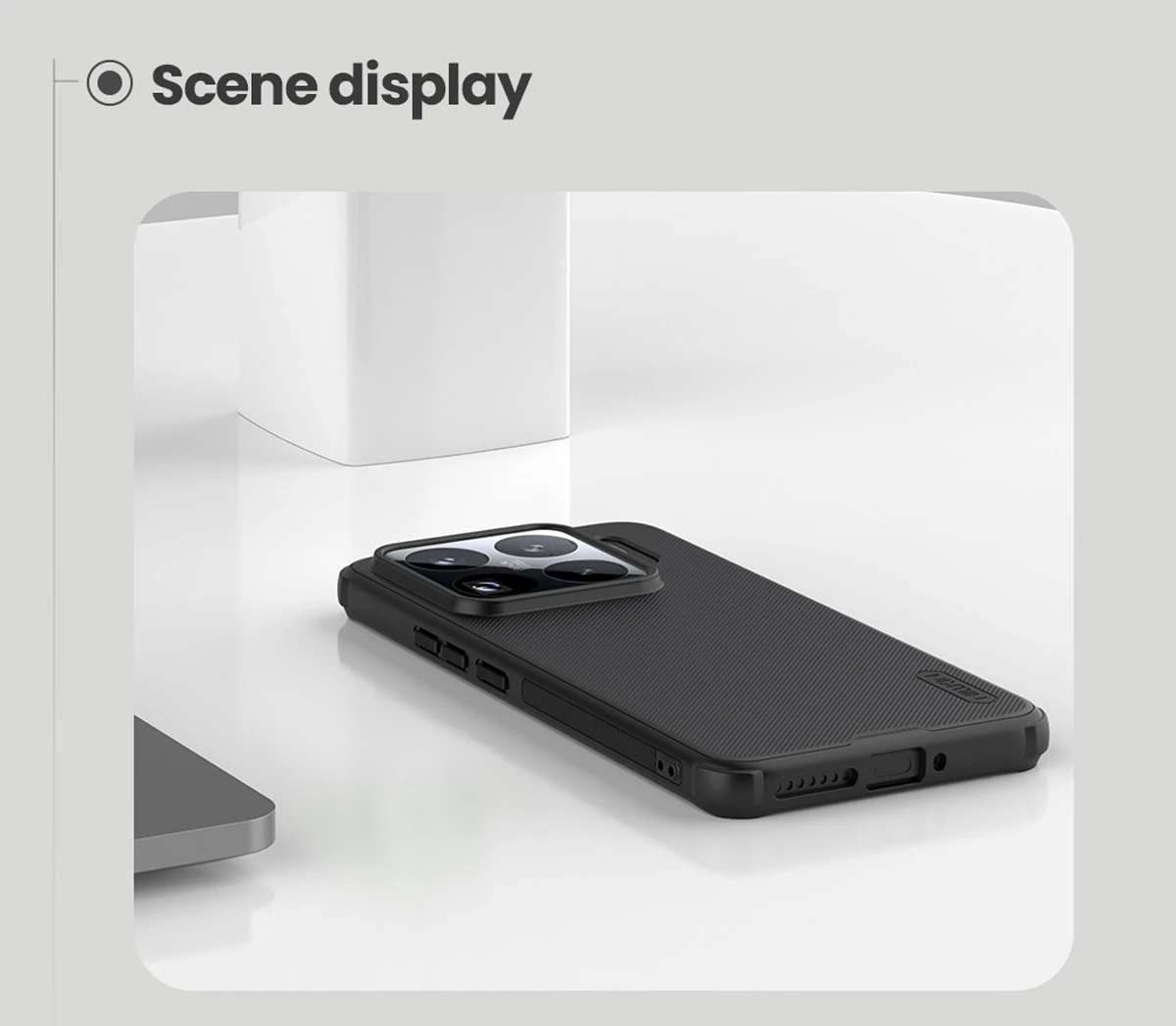 قاب ضد ضربه مگنتی Xiaomi 15S Pro مارک نیلکین مدل Super Frosted Shield Pro Magnetic