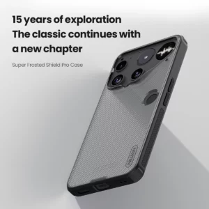 قاب ضدضربه دودی Nothing Phone 3 مارک نیلکین مدل Super Frosted Shield Pro Clear