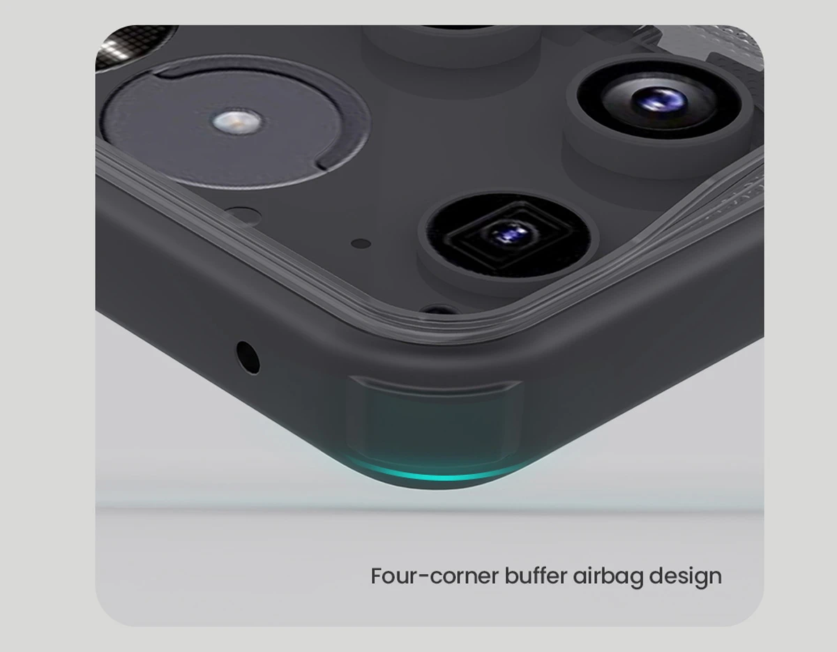 قاب ضدضربه دودی Nothing Phone 3 مارک نیلکین مدل Super Frosted Shield Pro Clear