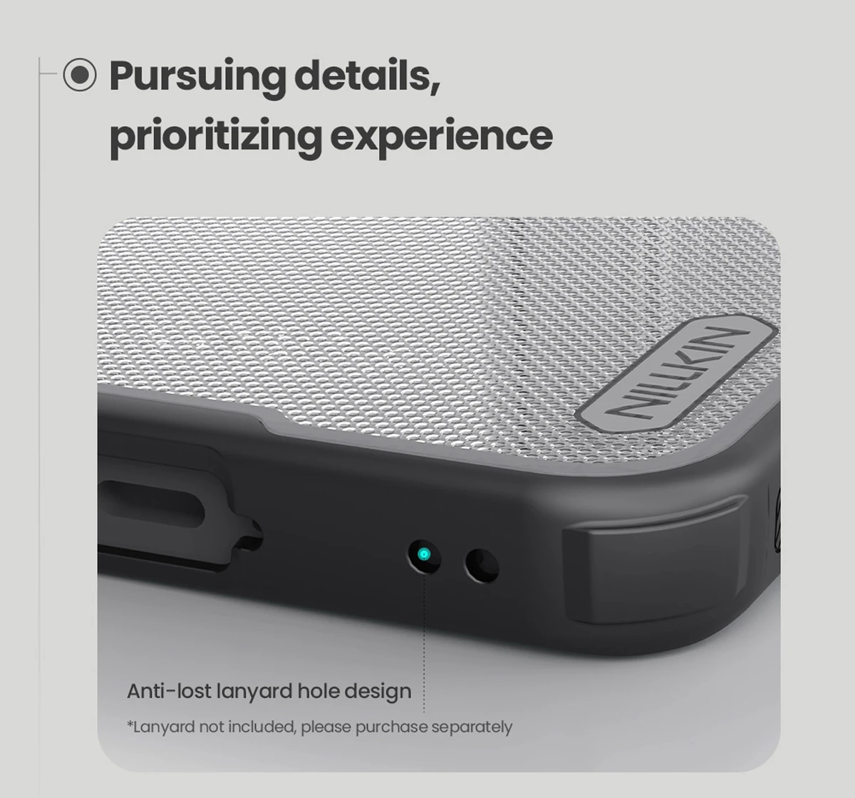 قاب ضدضربه دودی Nothing Phone 3 مارک نیلکین مدل Super Frosted Shield Pro Clear