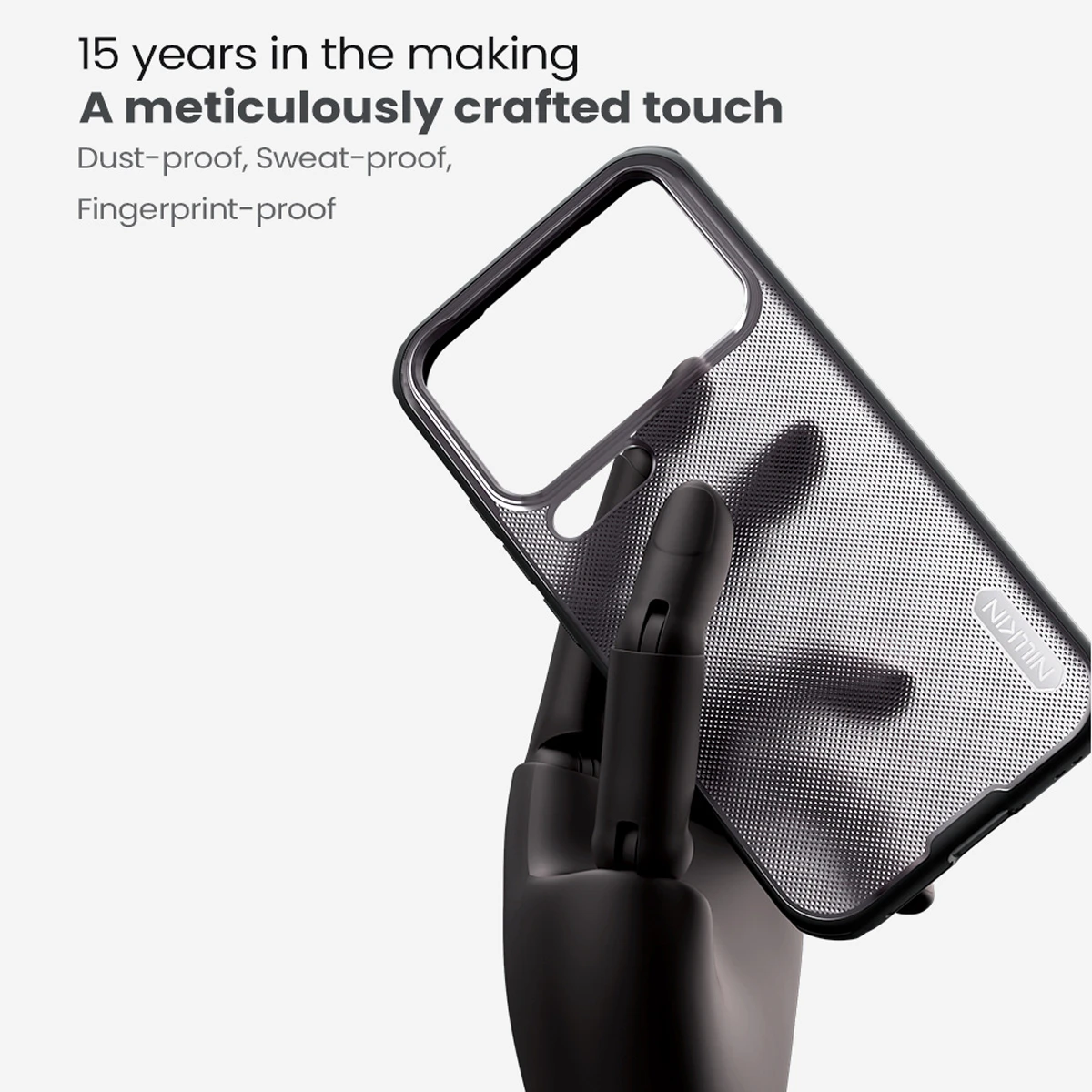 قاب ضدضربه دودی Xiaomi 17 Pro مارک نیلکین مدل Super Frosted Shield Pro Clear قاب ضدضربه دودی Xiaomi 17 Pro مارک نیلکین مدل Super Frosted Shield Pro Clear