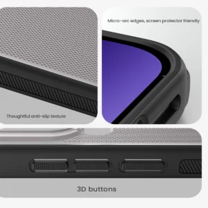 قاب ضدضربه دودی Xiaomi 17 Pro مارک نیلکین مدل Super Frosted Shield Pro Clear