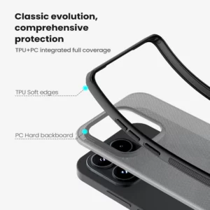 قاب ضدضربه دودی Xiaomi 17 مارک نیلکین مدل Super Frosted Shield Pro Clear