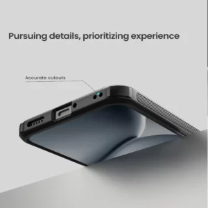 قاب ضدضربه دودی Xiaomi Redmi Note 15 Pro مارک نیلکین مدل Super Frosted Shield Pro Clear