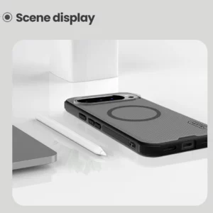 قاب ضدضربه دودی مگنتی Google Pixel 10 مارک نیلکین مدل Super Frosted Shield Pro Clear Magnetic