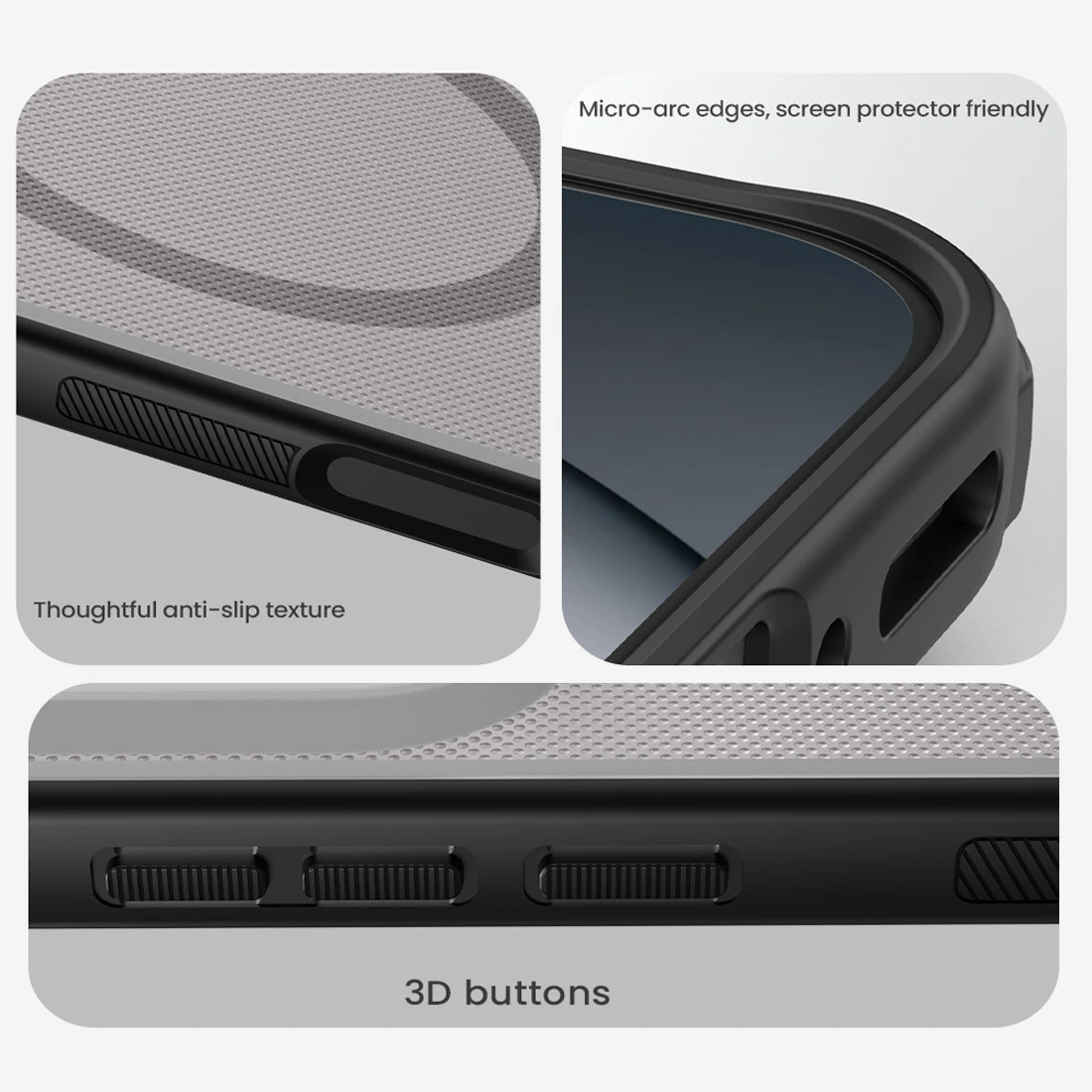 قاب ضدضربه دودی مگنتی Oppo Find X9 Pro مارک نیلکین مدل Super Frosted Shield Pro Clear Magnetic