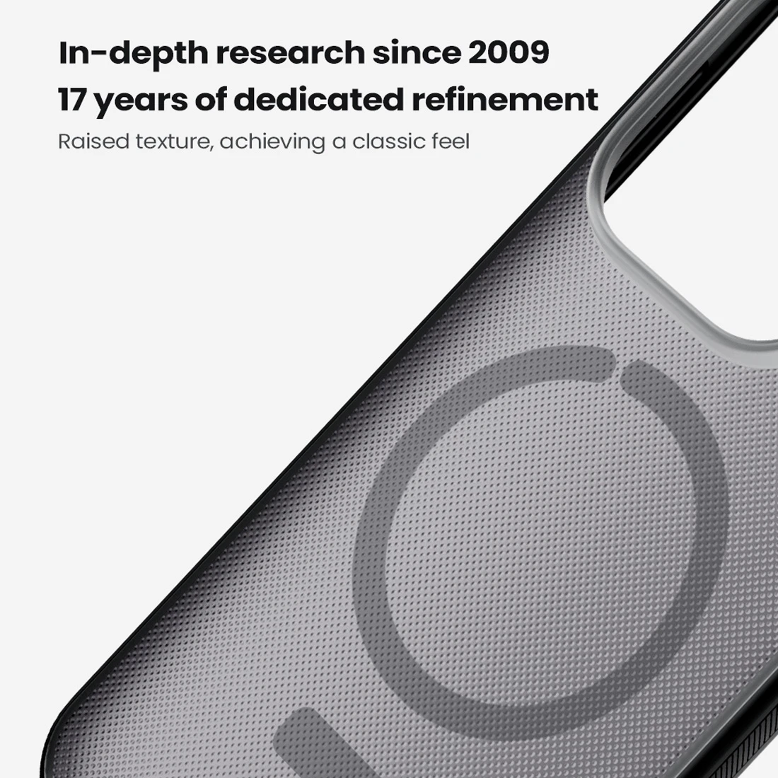 قاب ضدضربه دودی مگنتی Oppo Find X9 Pro مارک نیلکین مدل Super Frosted Shield Pro Clear Magnetic