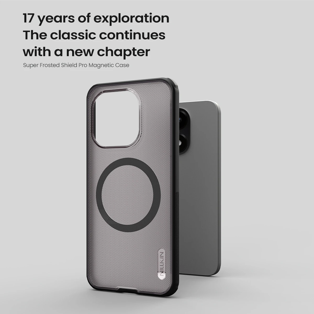 قاب ضدضربه دودی مگنتی Xiaomi 15T مارک نیلکین مدل Super Frosted Shield Pro Clear Magnetic قاب ضدضربه دودی مگنتی Xiaomi 15T مارک نیلکین مدل Super Frosted Shield Pro Clear Magnetic