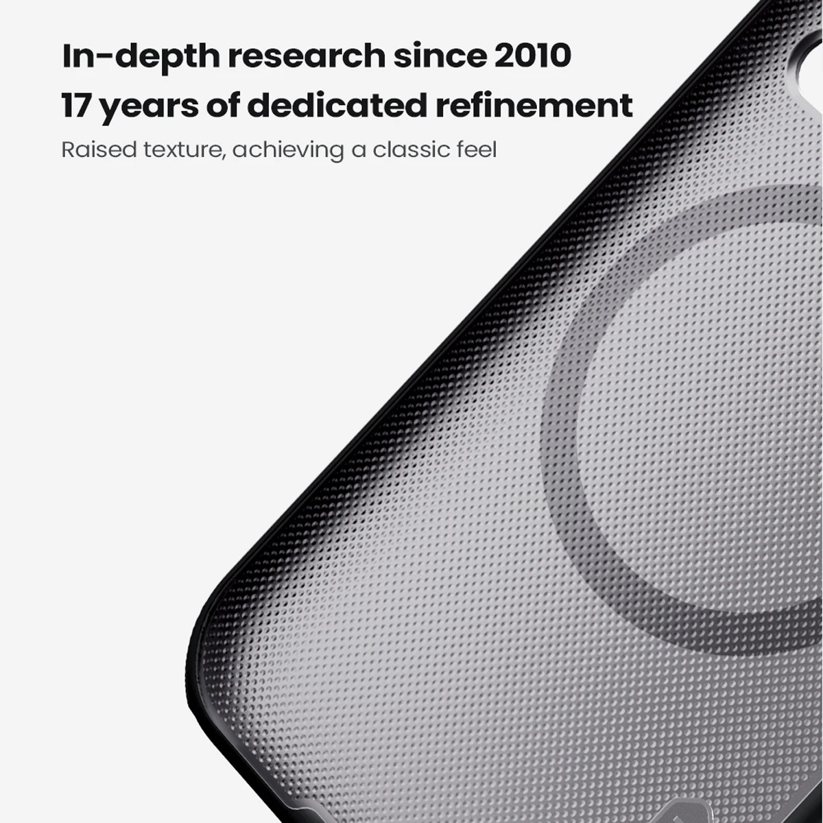 قاب ضدضربه دودی مگنتی Xiaomi 17 Pro Max مارک نیلکین مدل Super Frosted Shield Pro Clear Magnetic