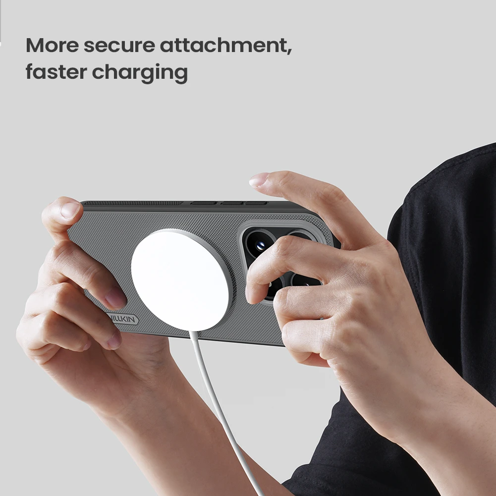 قاب ضدضربه دودی مگنتی Xiaomi 17 مارک نیلکین مدل Super Frosted Shield Pro Clear Magnetic قاب ضدضربه دودی مگنتی Xiaomi 17 مارک نیلکین مدل Super Frosted Shield Pro Clear Magnetic