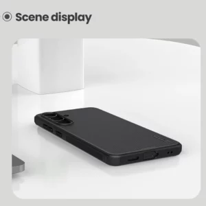 قاب ضدضربه مگ سیف Samsung Galaxy S25 FE مارک نیلکین مدل Super Frosted Shield Pro Magnetic