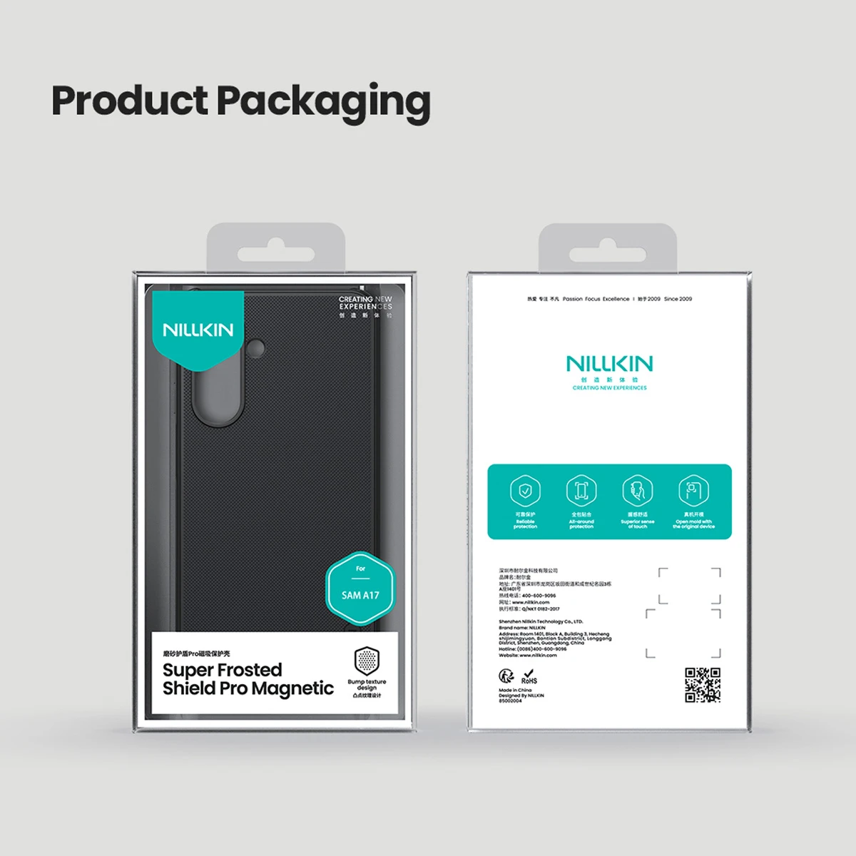 قاب ضدضربه مگنتی Samsung Galaxy A17 مارک نیلکین مدل Super Frosted Shield Pro Magnetic قاب ضدضربه مگنتی Samsung Galaxy A17 مارک نیلکین مدل Super Frosted Shield Pro Magnetic