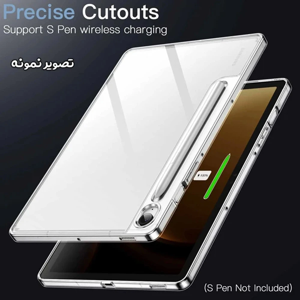 قاب ژله ای شفاف تبلت Samsung Galaxy Tab S11 قاب ژله ای شفاف تبلت Samsung Galaxy Tab S11