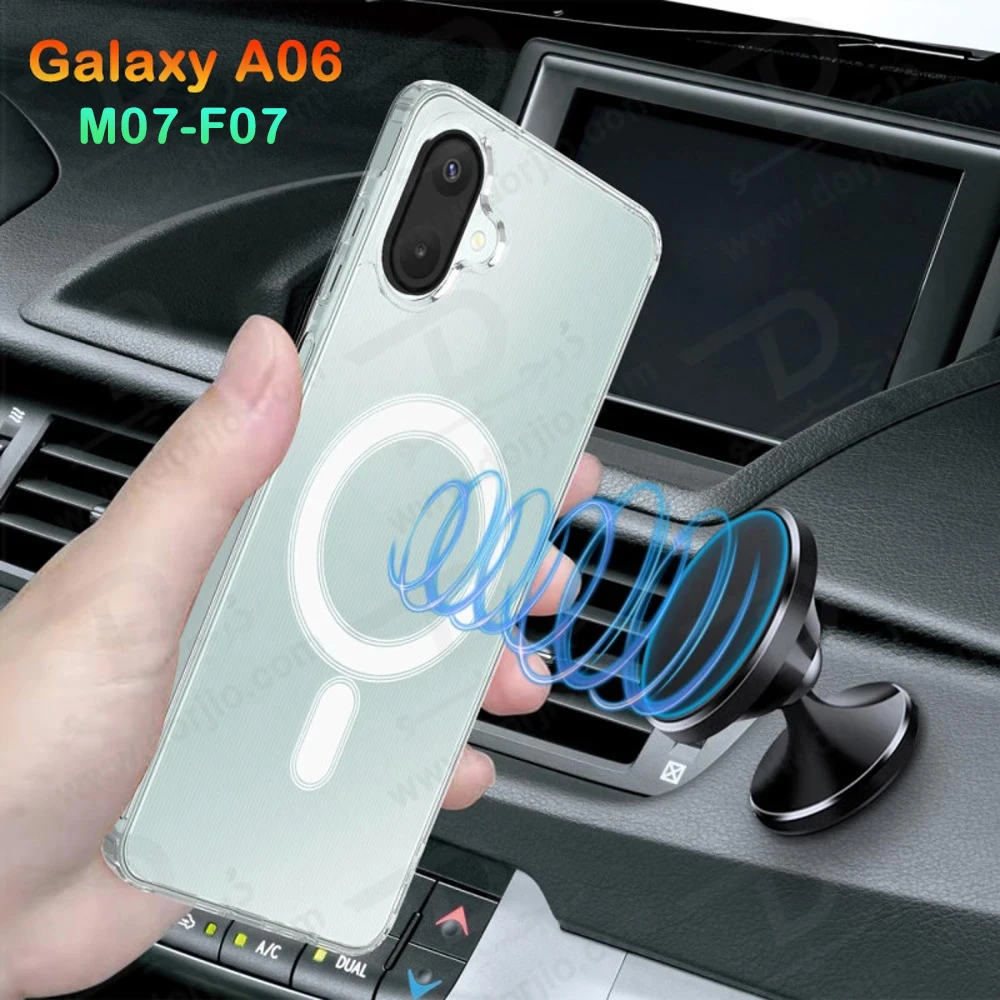 قاب کریستالی شفاف مگنتی Samsung Galaxy F07