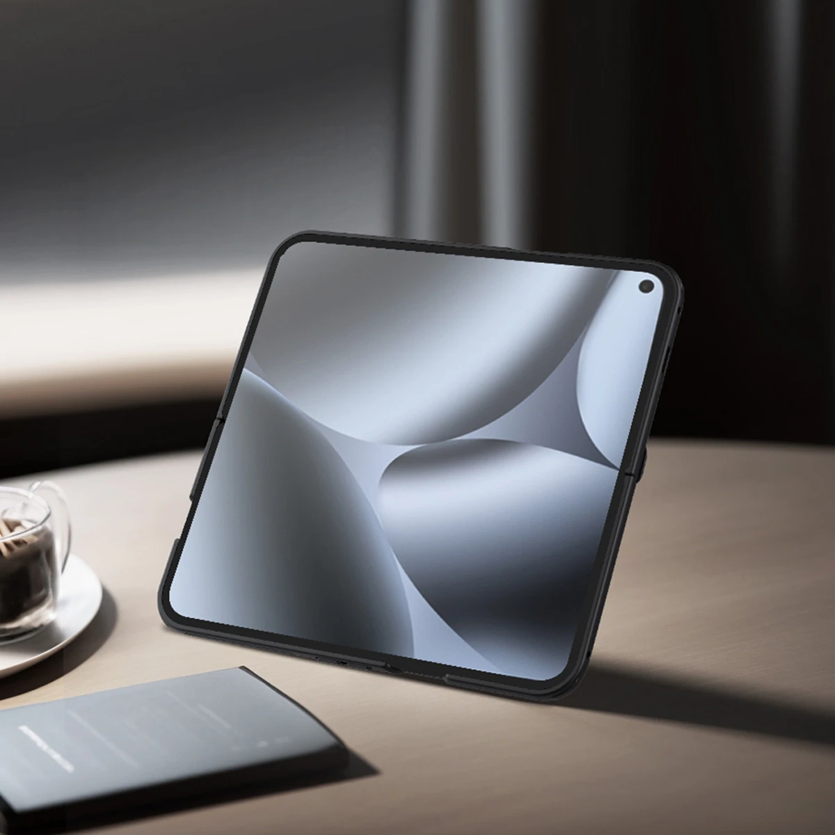 قاب کمرا استند شفاف Google Pixel 10 Pro Fold مارک نیلکین مدل Super Frosted Shield Fold