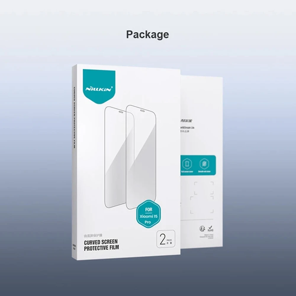 نانو برچسب 2 عددی Xiaomi 15S Pro مارک نیلکین مدل Impact Resistant نانو برچسب 2 عددی Xiaomi 15S Pro مارک نیلکین مدل Impact Resistant